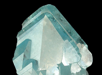 Blue Topaz crystal the December birthstone.
