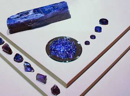 Tanzanite gemstones the December birthstone