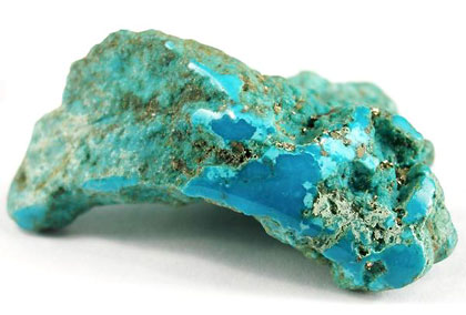Sky-blue Turquoise stone one of the December birthstones