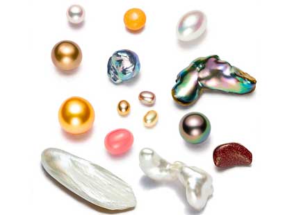 Mixed assortment of Pearl the June birthstone