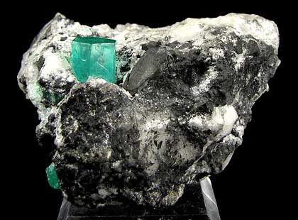 Highly representative emerald specimen the May birthstone